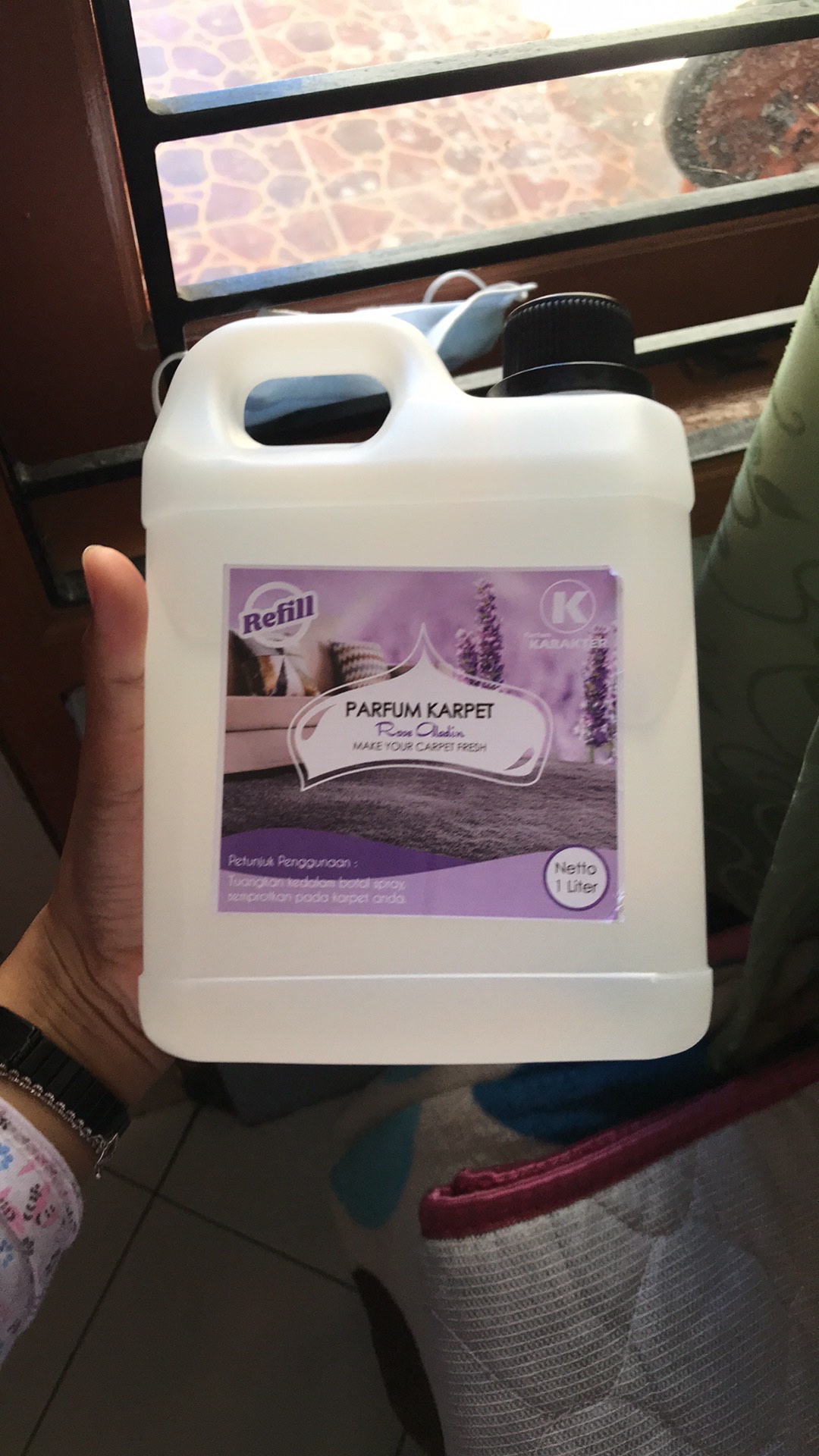 Bisa Cod | Parfum Karpet Aroma Aladin | Wangi Segar & Tahan Lama | Kemasan Refil 1 Liter