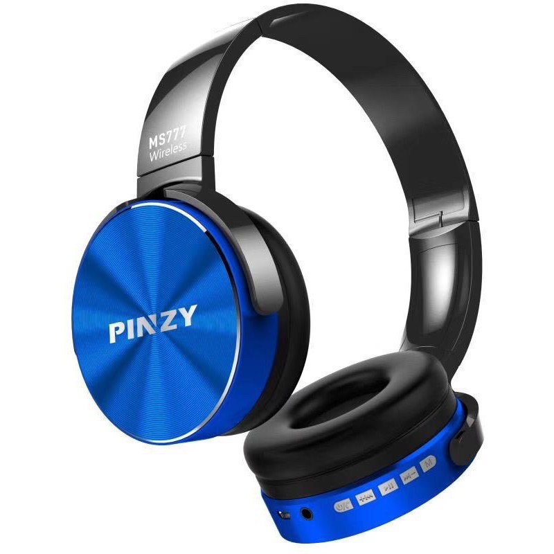 Headphone Bluetooth Extra Bass PINZY MS777 with Mic