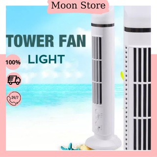 TOWER FAN LIGHT Mini Tower fan pendingin Usb air purifier Baterai Tower fan pendingin AC portabel Kipas Bladeless