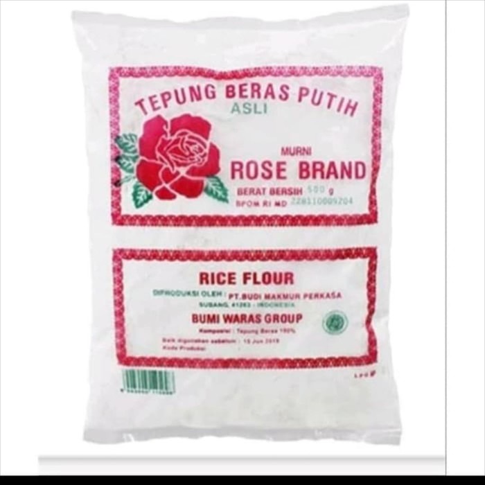 

Ketan-Beras-Tepung- Tepung Beras Rosebrand 500 Gr -Tepung-Beras-Ketan.