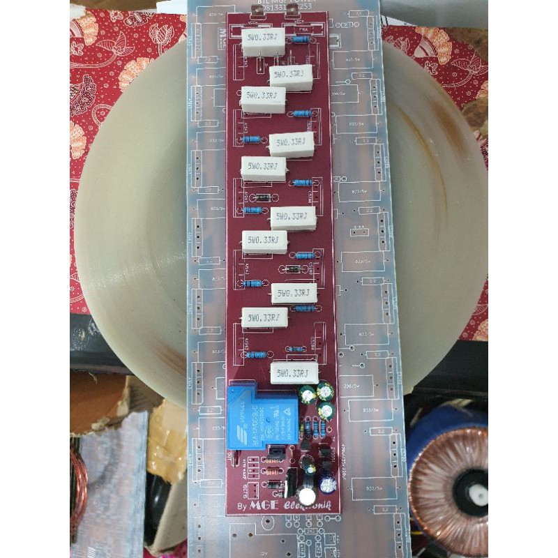 protek + pcb final 5set sanken atau tosiba