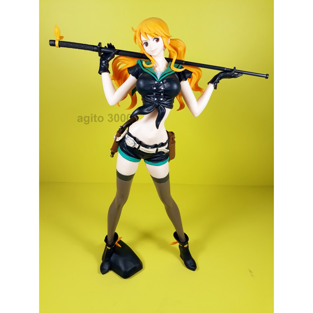 Action Figure One Piece Nami Flag Diamond Ship Code B ORI