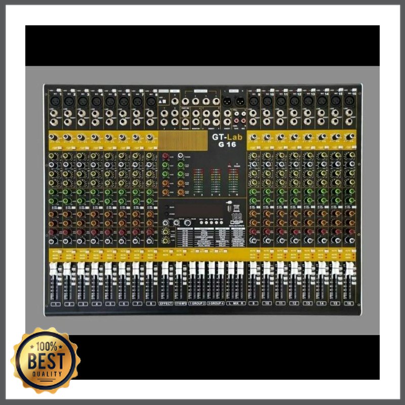 PROMO HARGA MURAH  Meiskaci Shop -  MIXER AUDIO GT LAB G16/GT LAB G 16 16CH BY RDW ORIGINAL
