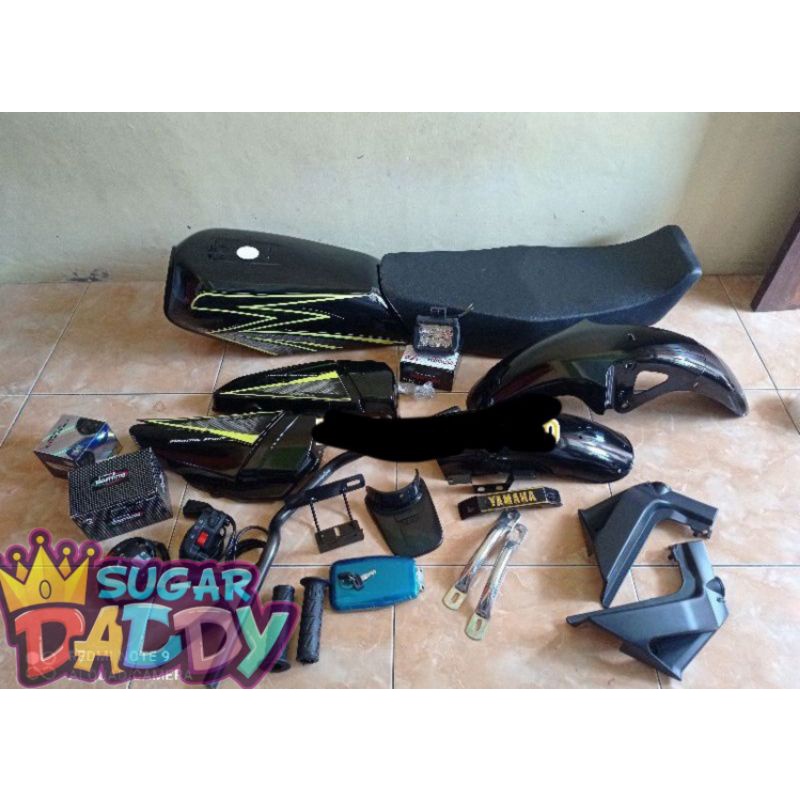 Bodi body Paket full set yamaha rx king 2003 SE COBRA
