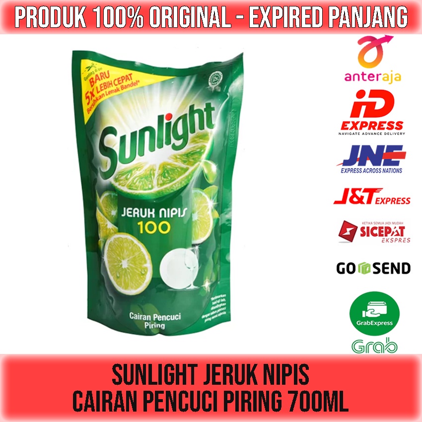 SUNLIGHT SABUN CUCI PIRING JERUK NIPIS 700ml