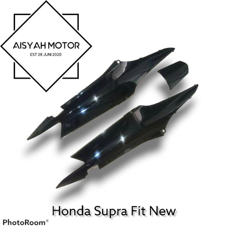 Bodi Halus Honda Supra Fit New Cakram Warna Biru Hitam