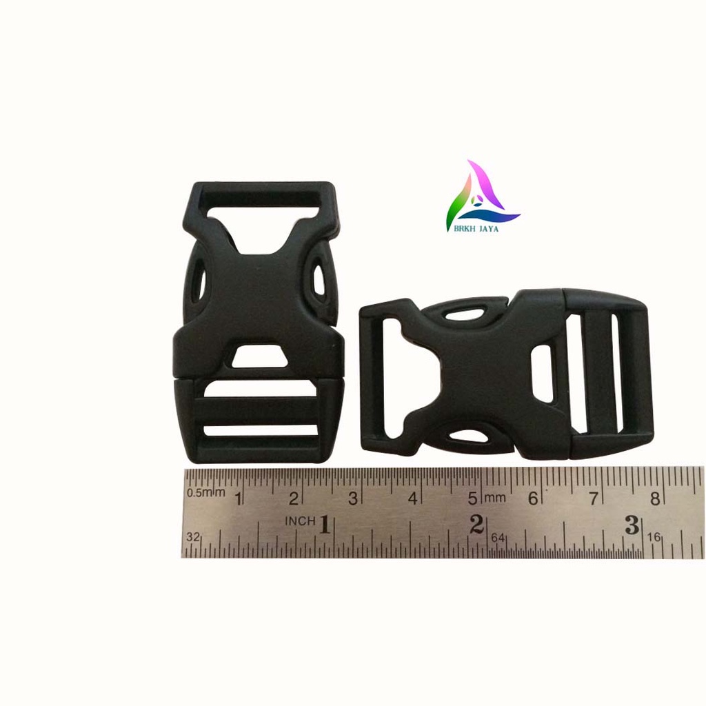 KUNCI SODOK TAS/SLOT TAS/GESPER TAS PLASTIK BUCKLE ACETAL 2.0 CM VOX20AC