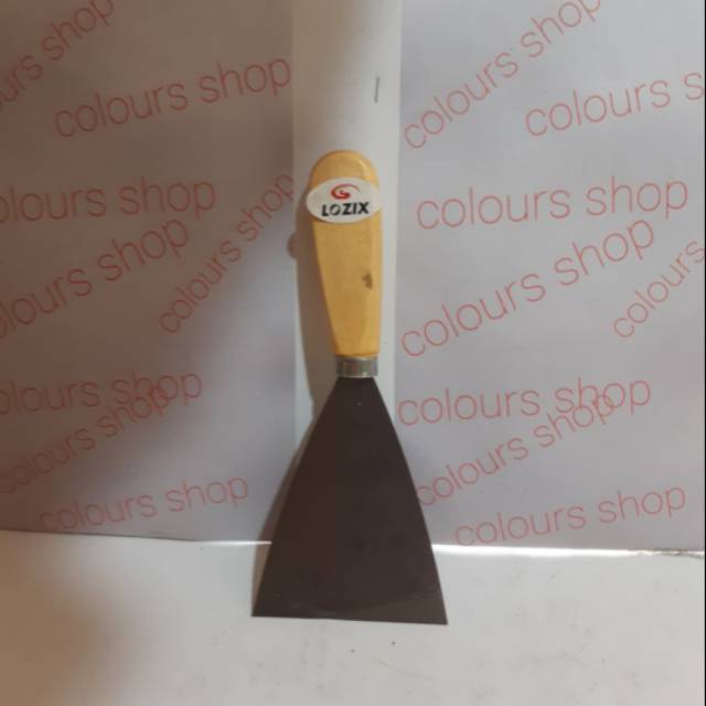 KAPE GAGANG KAYU/SCRAPER LOZIX UKURAN 3"