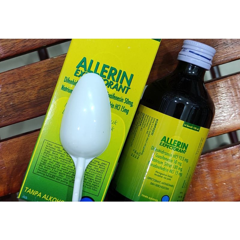 Allerin Expectorant 120 ML / Batuk berdahak dan pilek