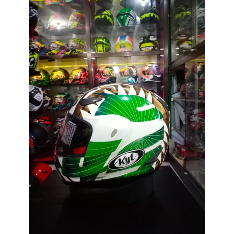 KYT VR 1 #1 White/Green