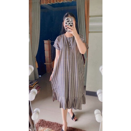 DASTER RUFFLE MOTIF KEKINIAN, REMAJA, DLL