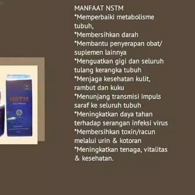 ☝ NSTM NASA ORIGINAL | NSTM NASA TRACE MINERAL ORIGINAL 100% | NSTM ✿