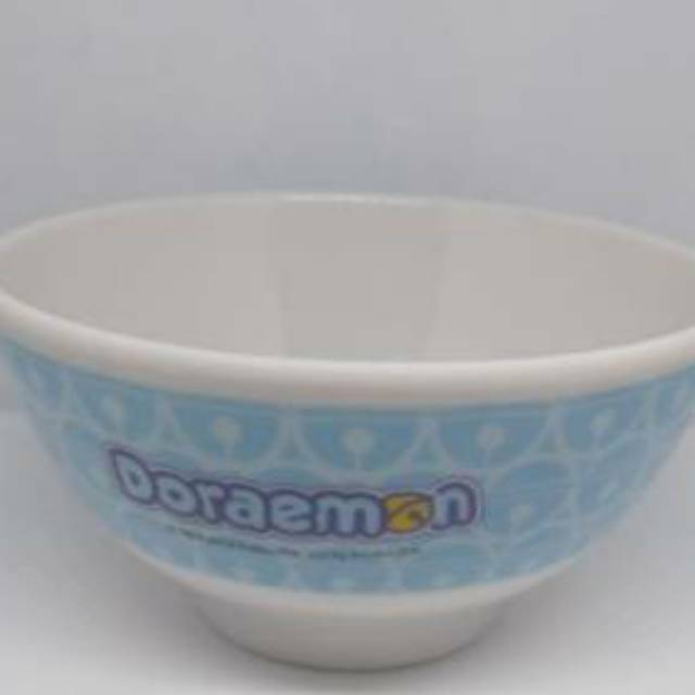 MANGKOK MELAMINE DORAEMON ORIGINAL + TERMURAH