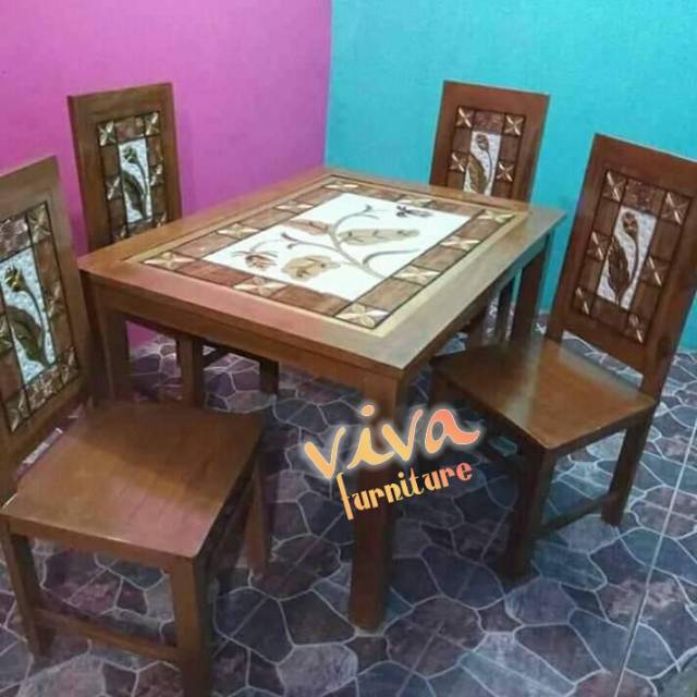 meja makan minimalis,mebel jepara,furniture jepara