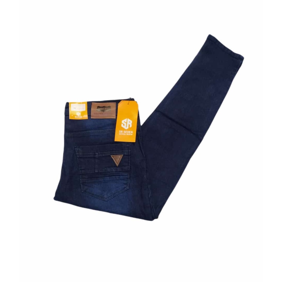 Celana Jeans Pria Slimfit Jeans Denim Pensil Original SR SEVEN 7