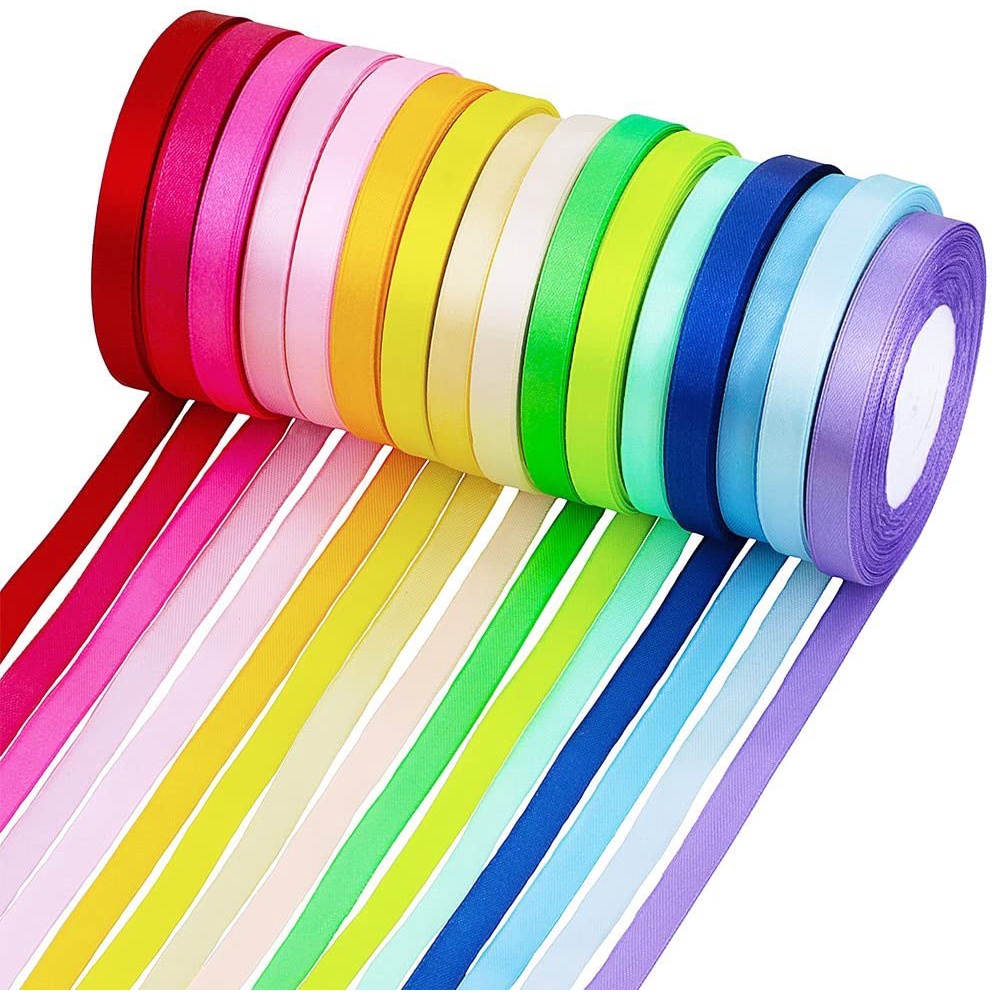 

Ribbon satin import RIBB-1/ 1 Roll Pita Satin 1 cm - 25 yard / 22 meter