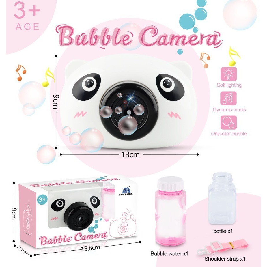 Mainan Bubble Kamera | Gelembung Bubble Sabun