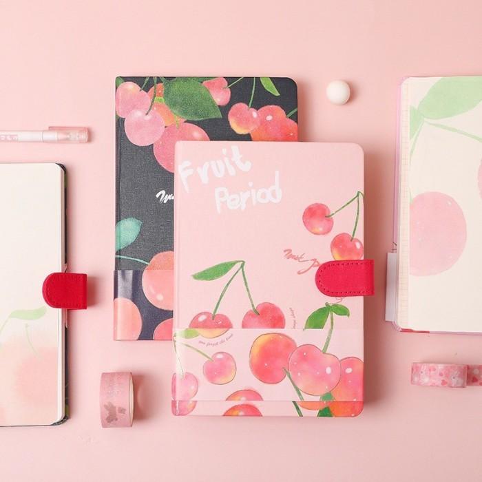 

Pink Peach and Cherry Notebook / notebook planner / buku agenda