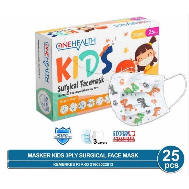 Masker Anak Medis One Health