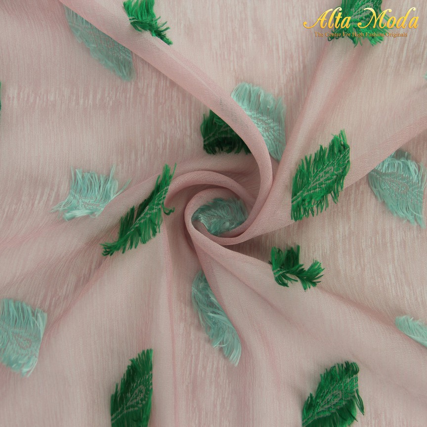 

Alta Moda Kain Linen Rubiah Uragiri Pink Motif Hijau (1.25M)