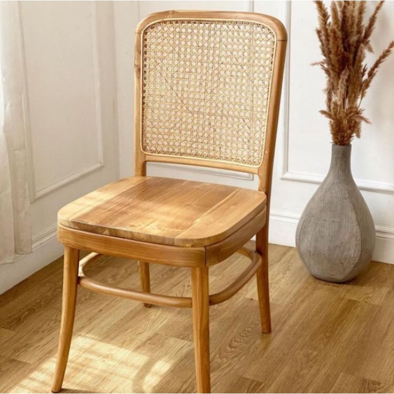 kursi makan kayu kursi makan rotan kursi makan kayu minimalis