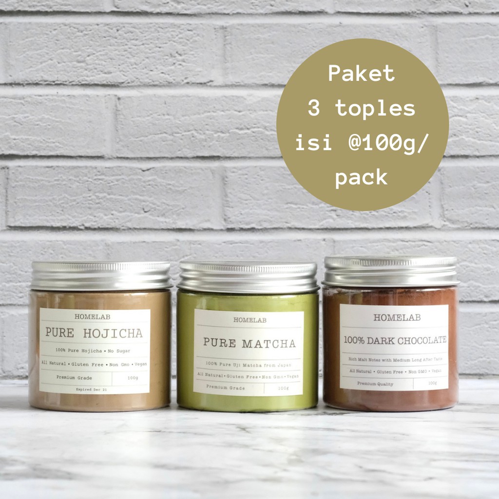 100% Pure Uji Matcha, 100% Pure Hojicha & 1..... 3