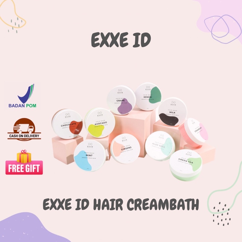 [Free Gift] EXXE BEAUTE HAIR MASK / EXXE BEAUTE HAIR CREAMBATH / MASKER RAMBUT