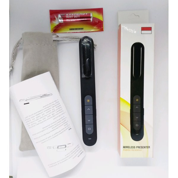 Order Langsung Laser Pointer Presentasi Wireless Clicker Pen Powerpoint Presenter Diskon