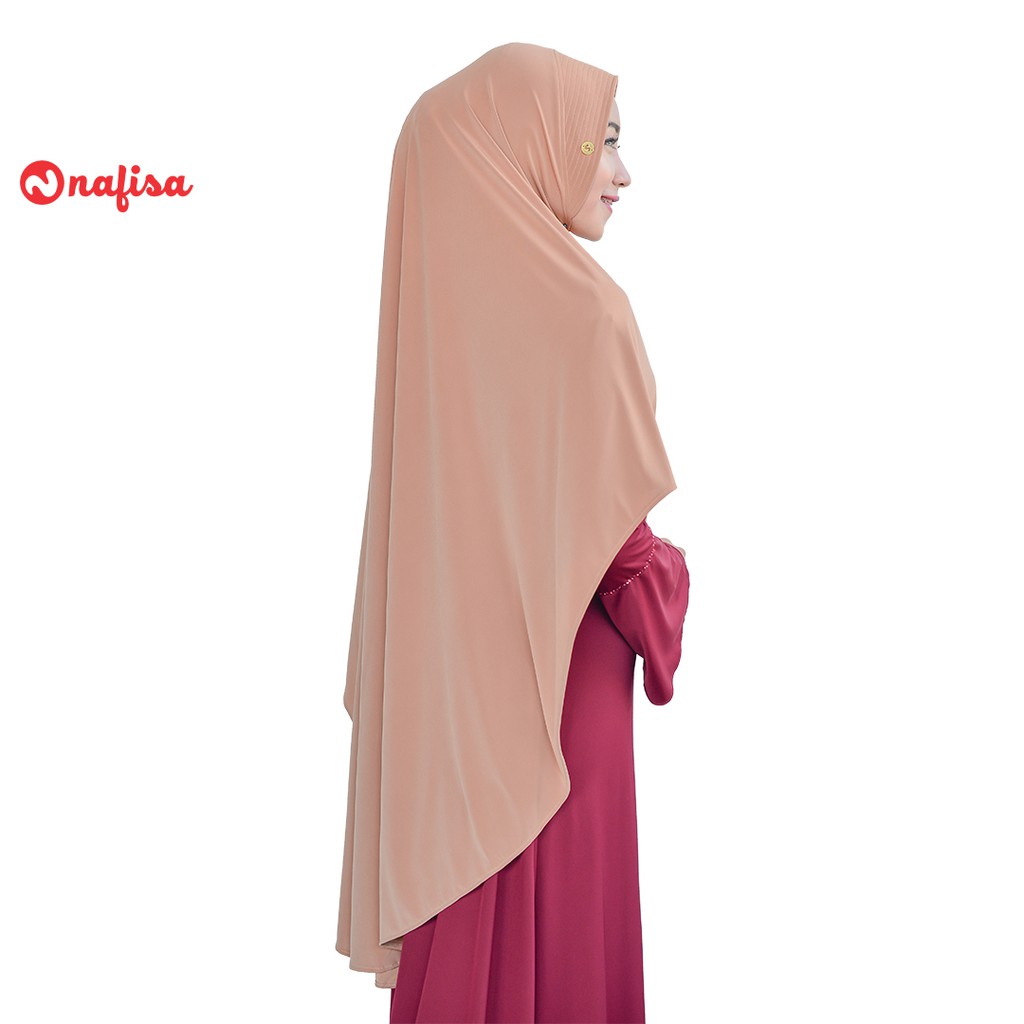 Jilbab Instan Pet Antem Nafisa Naifa | Hijab Pet Antem Pinguin Ultracryf Premium Panjang Belakang