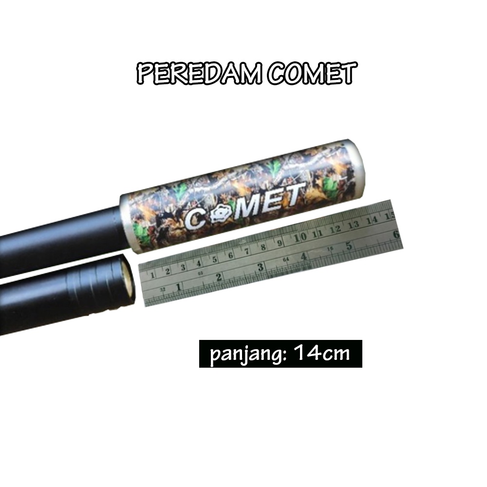 COD // Peredam Comet mini  Diamter OD38mm  Panjang ±14cm  PEREDAM Super senyap