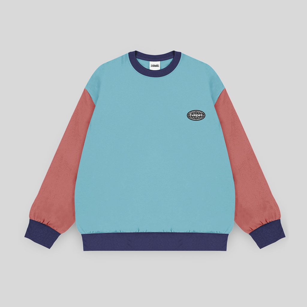 EVILSPIRIT CREWNECK - XAELLYN TURQUOISE