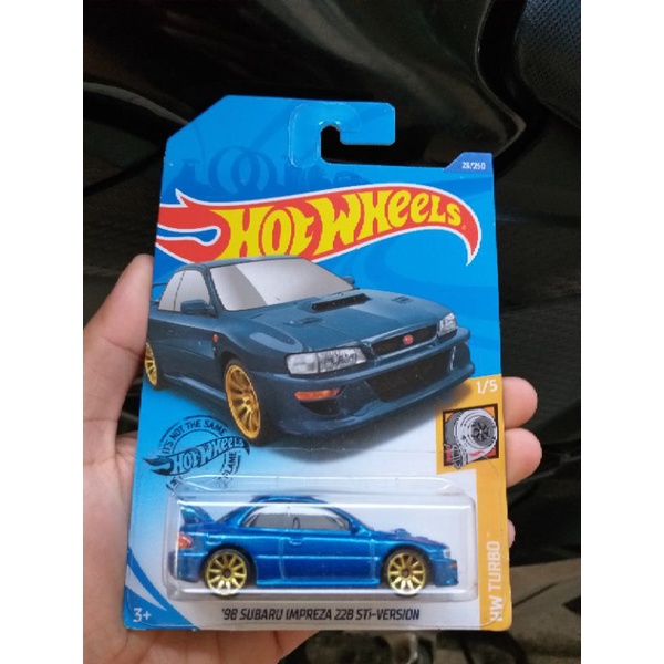 hotwheels subaru imprezza 22b wrx sti