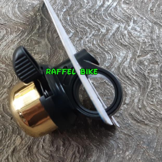 . Bell YWS gold kring-kring. Bell sepeda. Bel sepeda