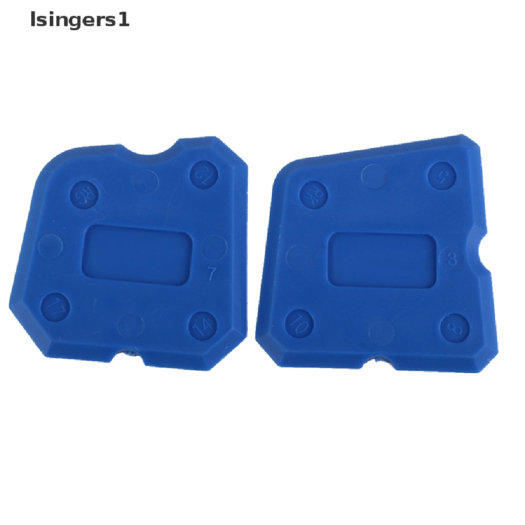 (lsingers1) 4pcs / Set Scraper / Kape Silikon Aplikator Dempul / Nat Ubin Lantai