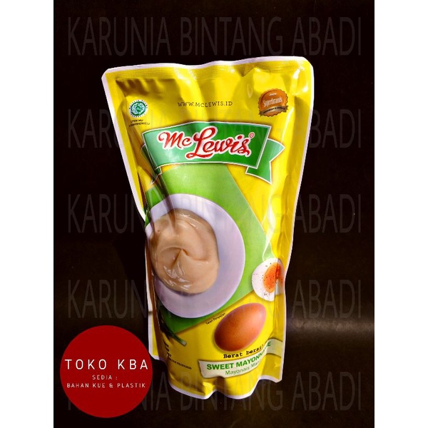 

Mayonaise manis Sweet Mayonnaise Mc Lewis pouch 1 kg