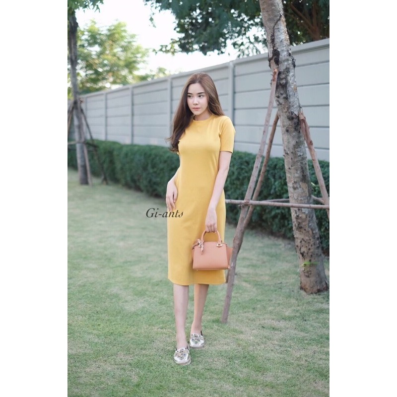 DRESS GIANTS BASIC | GIANTS STUDIO DRESS MODEL ROUNDNECK IMPORT BANGKOK (DRGB105)