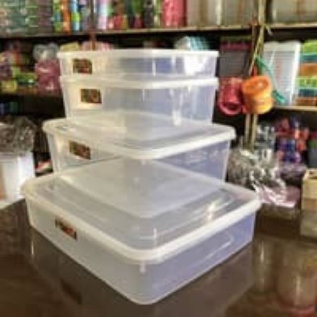 Toples makanan box makanan food box 3500 ml untuk 3 pcs