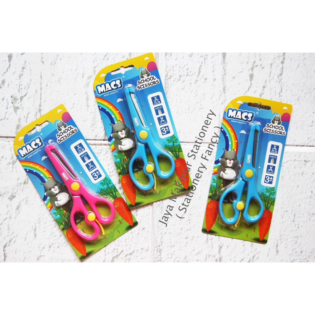 Gunting Anak / School Scissors Macs (Eceran)