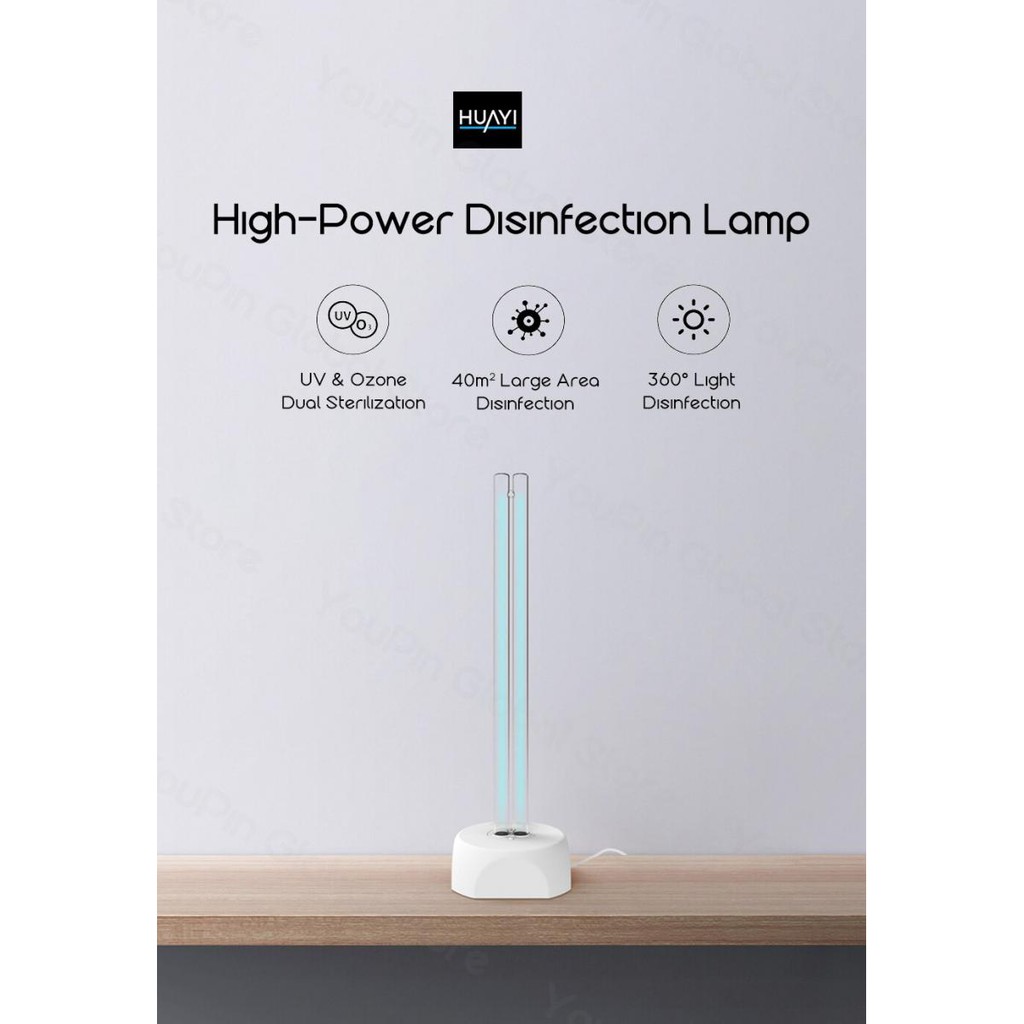 Sterilization Lampu UV Ozone Portable Disinfektan Germicidal Lamp