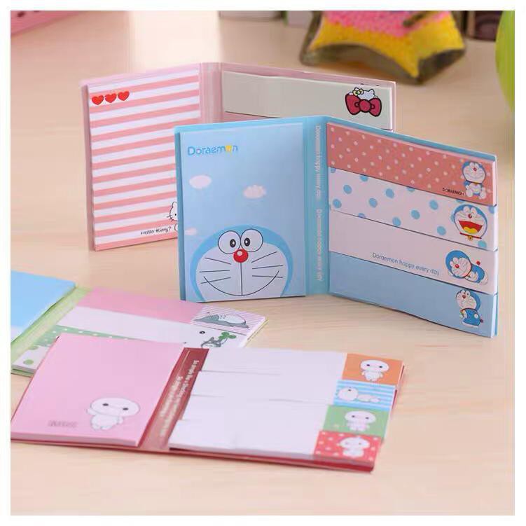 

STICKY NOTES MEMO STICKER TOTORO DORAEMON HELLO KITTY ALAT TULIS KERJA ATK