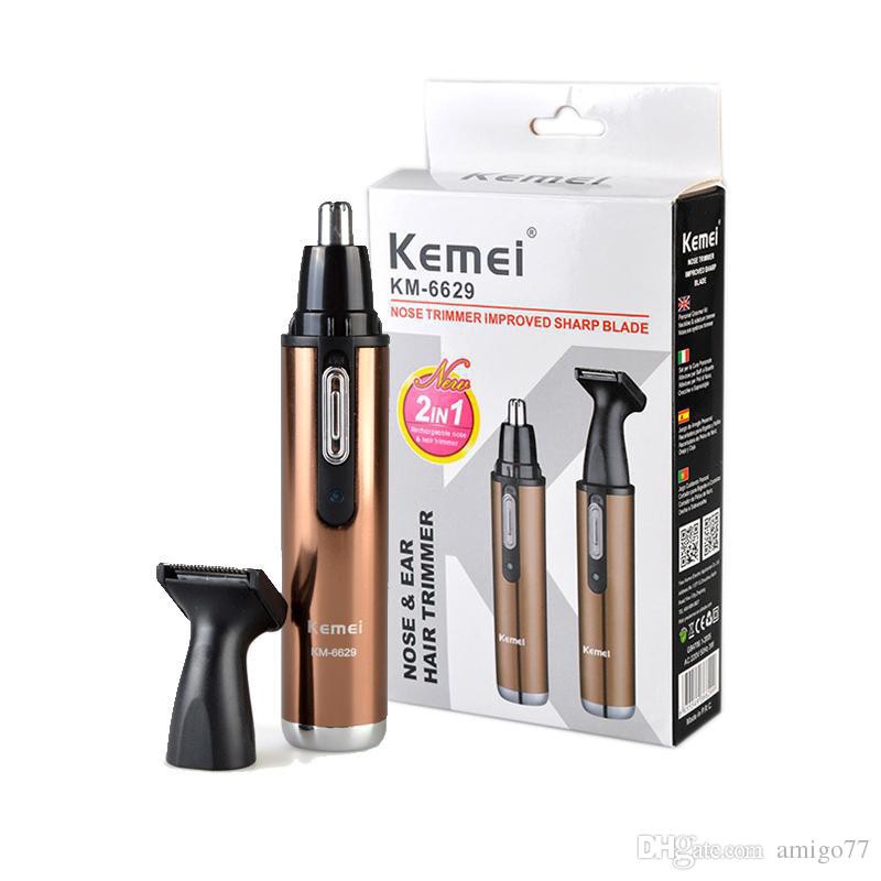 KEMEI KM-6629 Alat Cukur Kumis Jenggot Dan Bulu Hidung