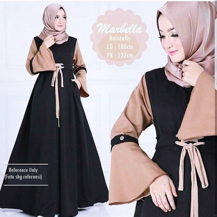 Marbela dress - Jual gamis termurah