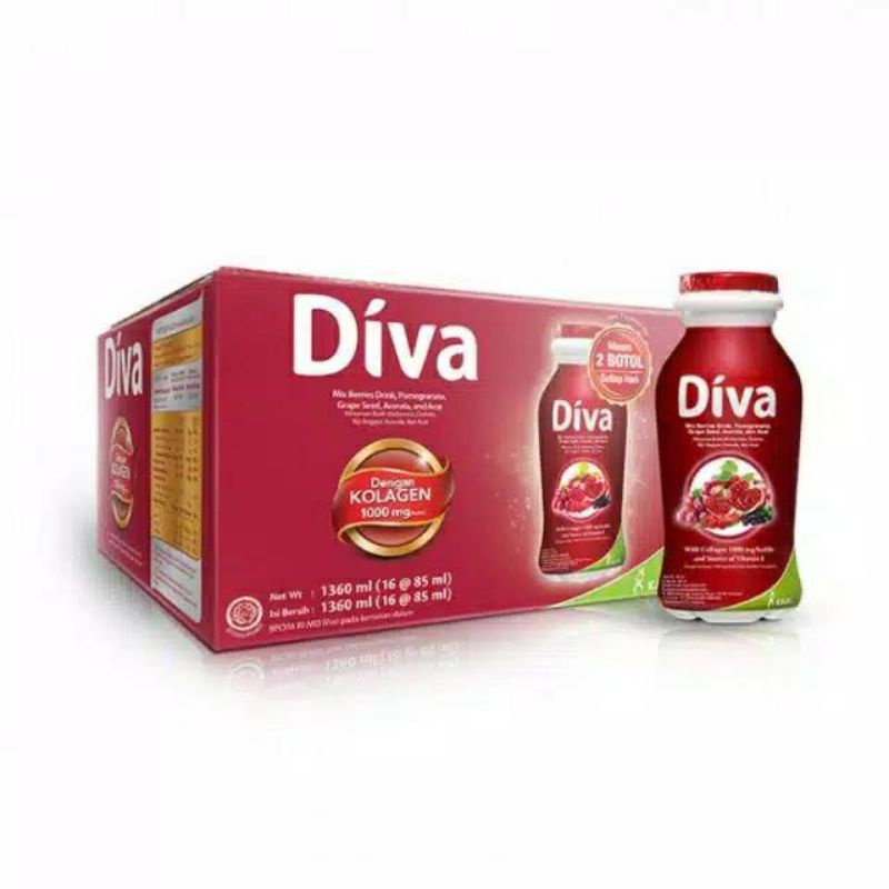 Diva beauty Drink isi 16 botol - Diva collagen drink