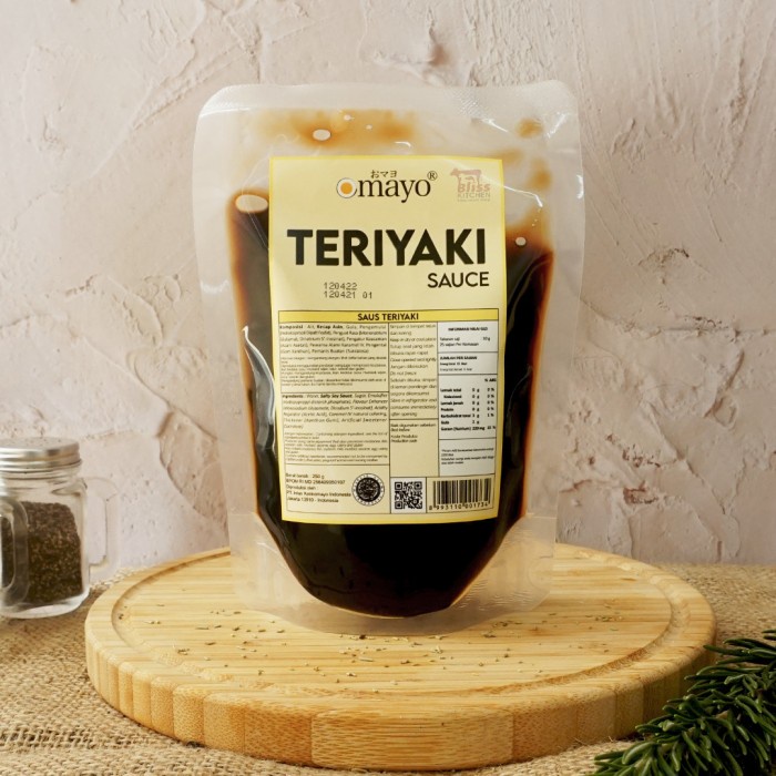 

Terlaris Teriyaki Sauce / Saus Teriyaki / Bumbu Teriyaki 250gr