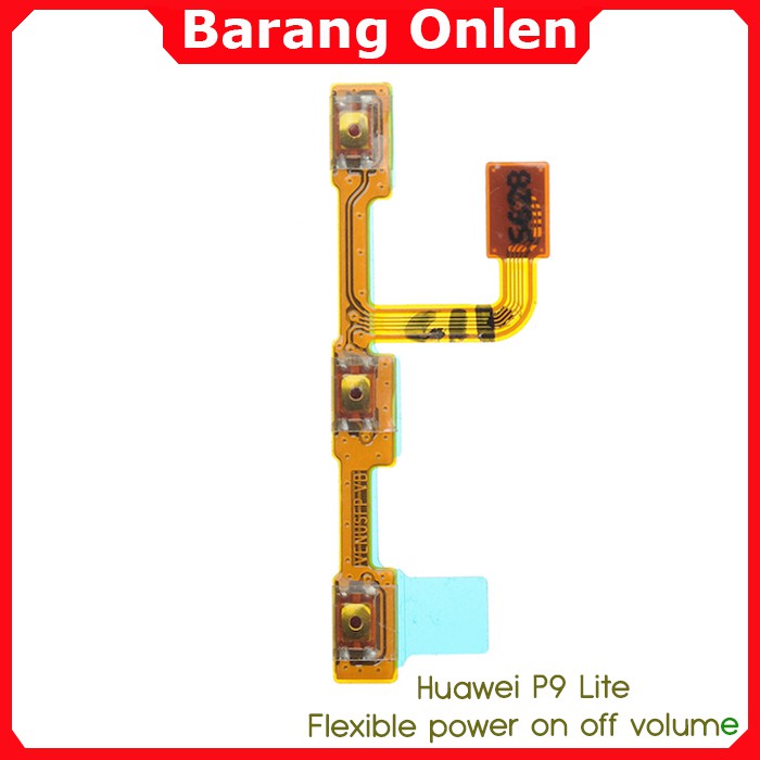Huawei P9 Lite flexible tombol switch power on off volume