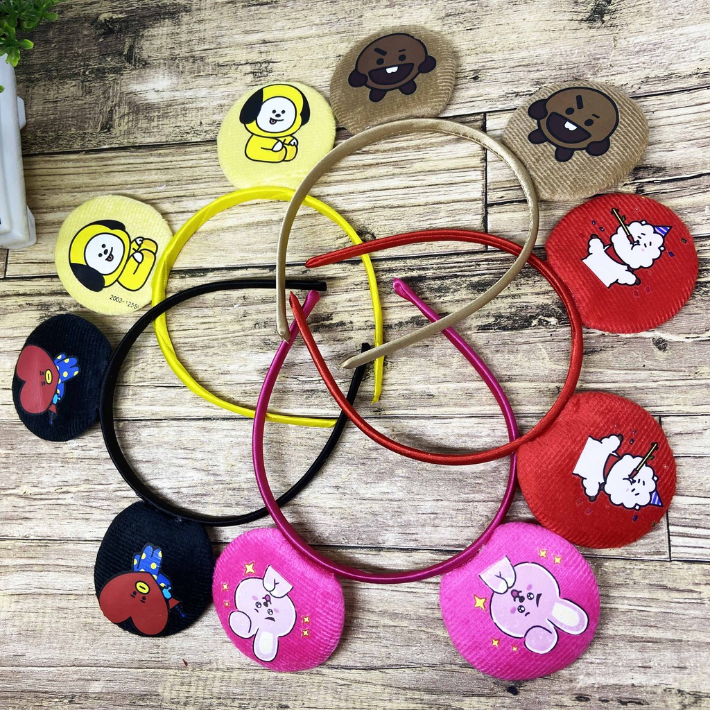 BANDO BTS BT21 / BANDO BT21 BTS / HEADBAND BANDO / BANDO ARMY BANGTAN KPOP KOREA TERMURAH