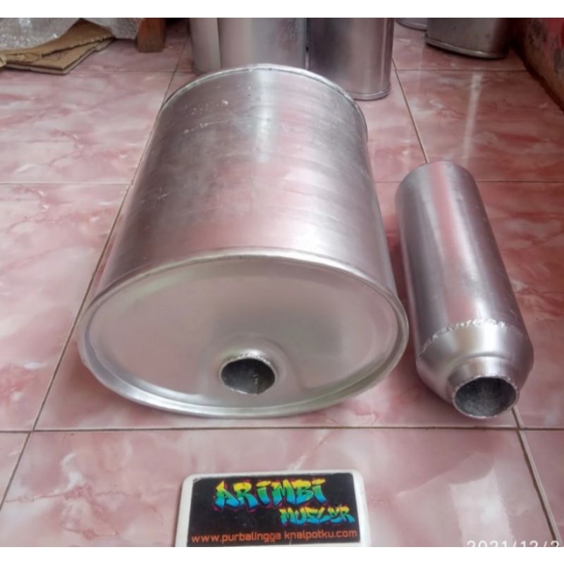 TABUNG STANDAR KNALPOT DEPAN BELAKANG MOBIL CRV, HRV, GENIO DAN JAZ LAMA, VOLVO, MOBILIO, WAGON R, K