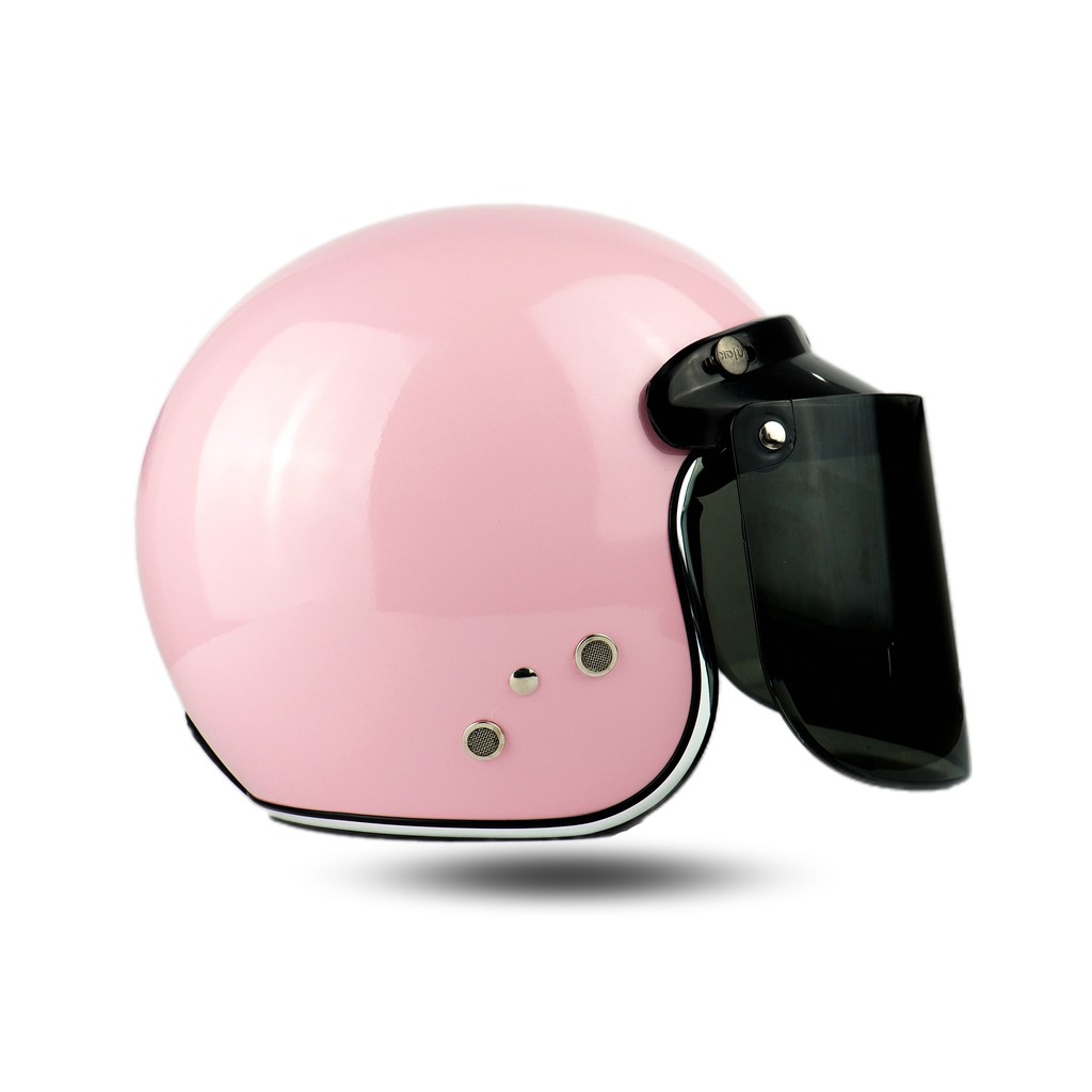 Jitsu Helm Retro Premium JR1 Soft Pink