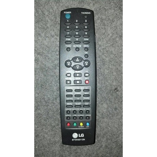 REMOT/REMOTE TV/VCR/DVD LG 6710V00112N ORI/ORIGINAL