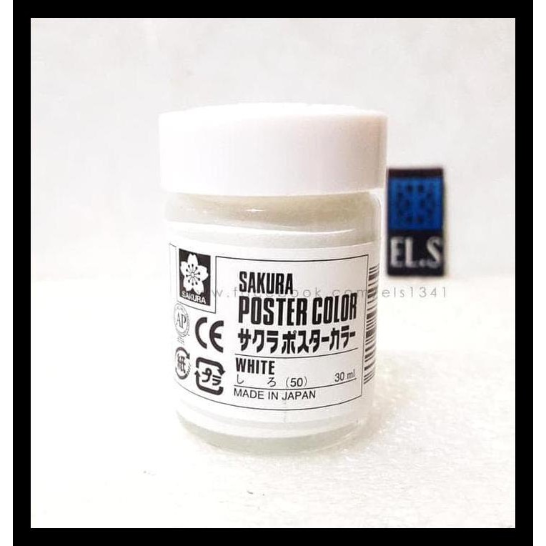 

Big Sale Sakura Poster Color 30 Ml White (Cat Poster) Keren